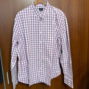 J Crew mens long sleeve button down shirt